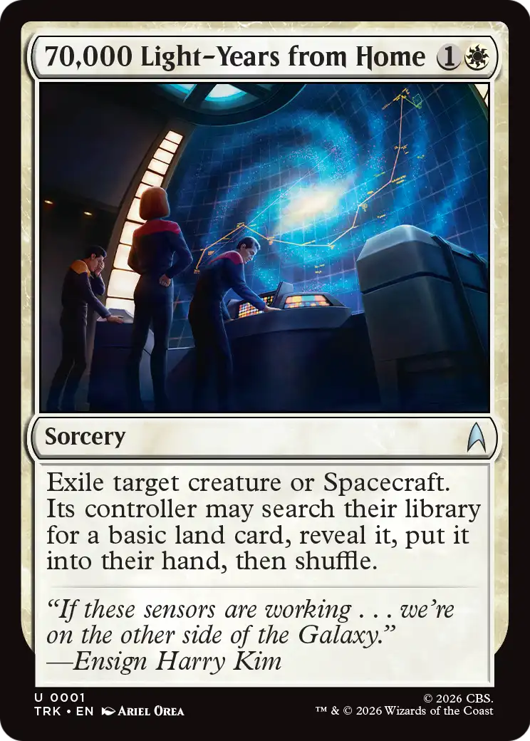 70,000 Light-Years from Home